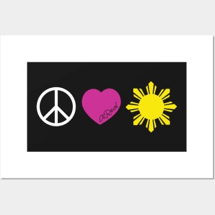 Peace Love Philippines Posters and Art